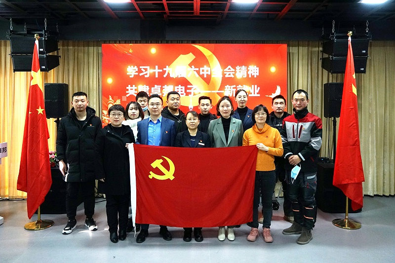 ZOBO深夜福利视频网站黨支部開展“學習貫徹黨的十九屆六中全會精神”主題黨日活動